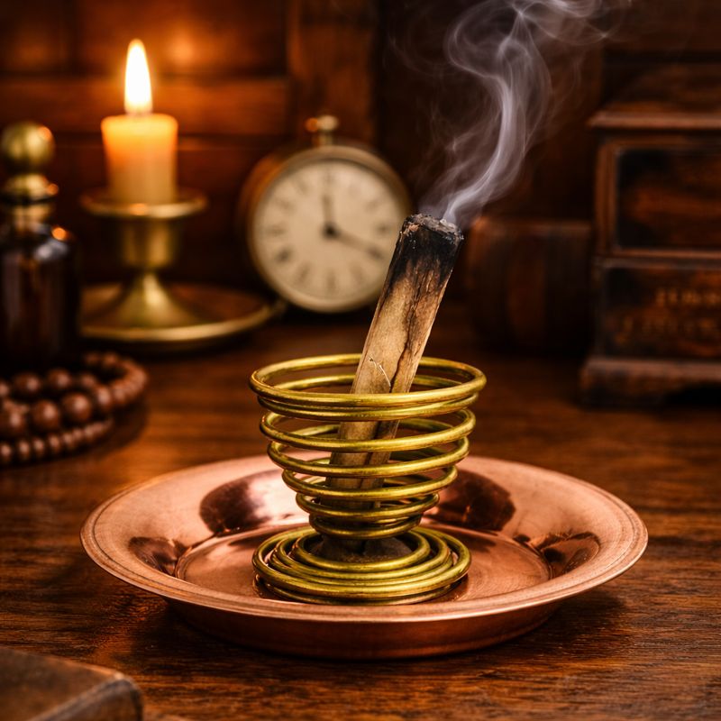 スパイラル パロサントホルダー ホルダー単品 (1個のみ) パラサント