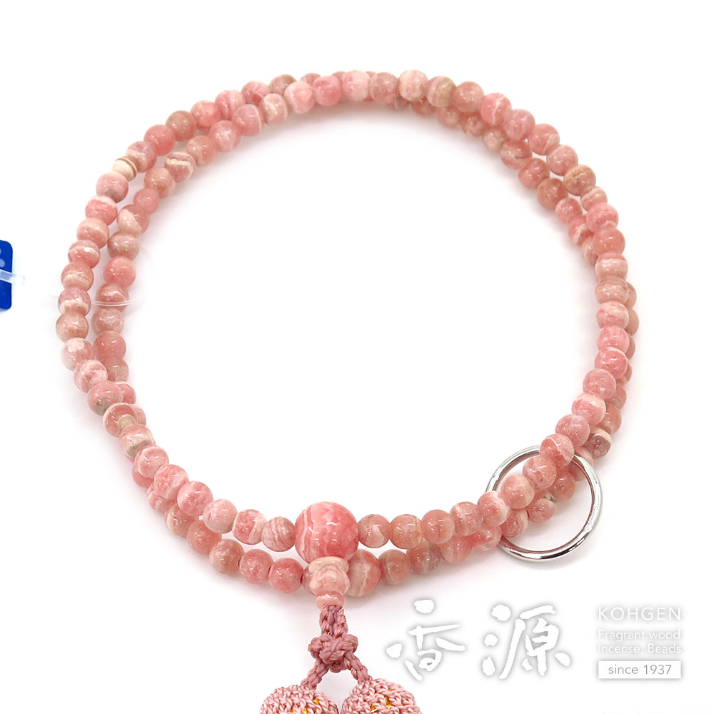 女性用の数珠 インカローズ 8寸曹洞宗 共仕立て｜ojuzu｜03