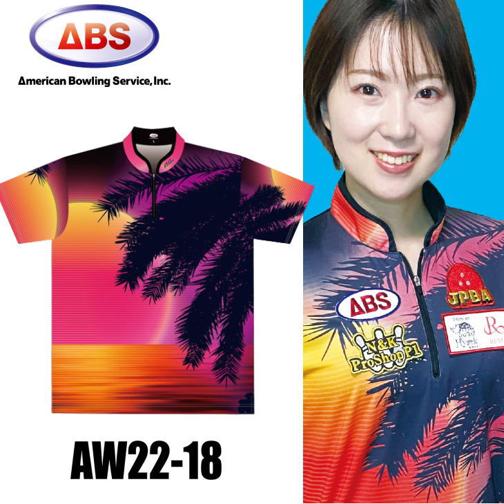 ボウリング ボウリングウェア ABS ビーチ柄 AW22-18 ネーム無し :AW22-18:OKAクリエイト - 通販 - Yahoo!ショッピング