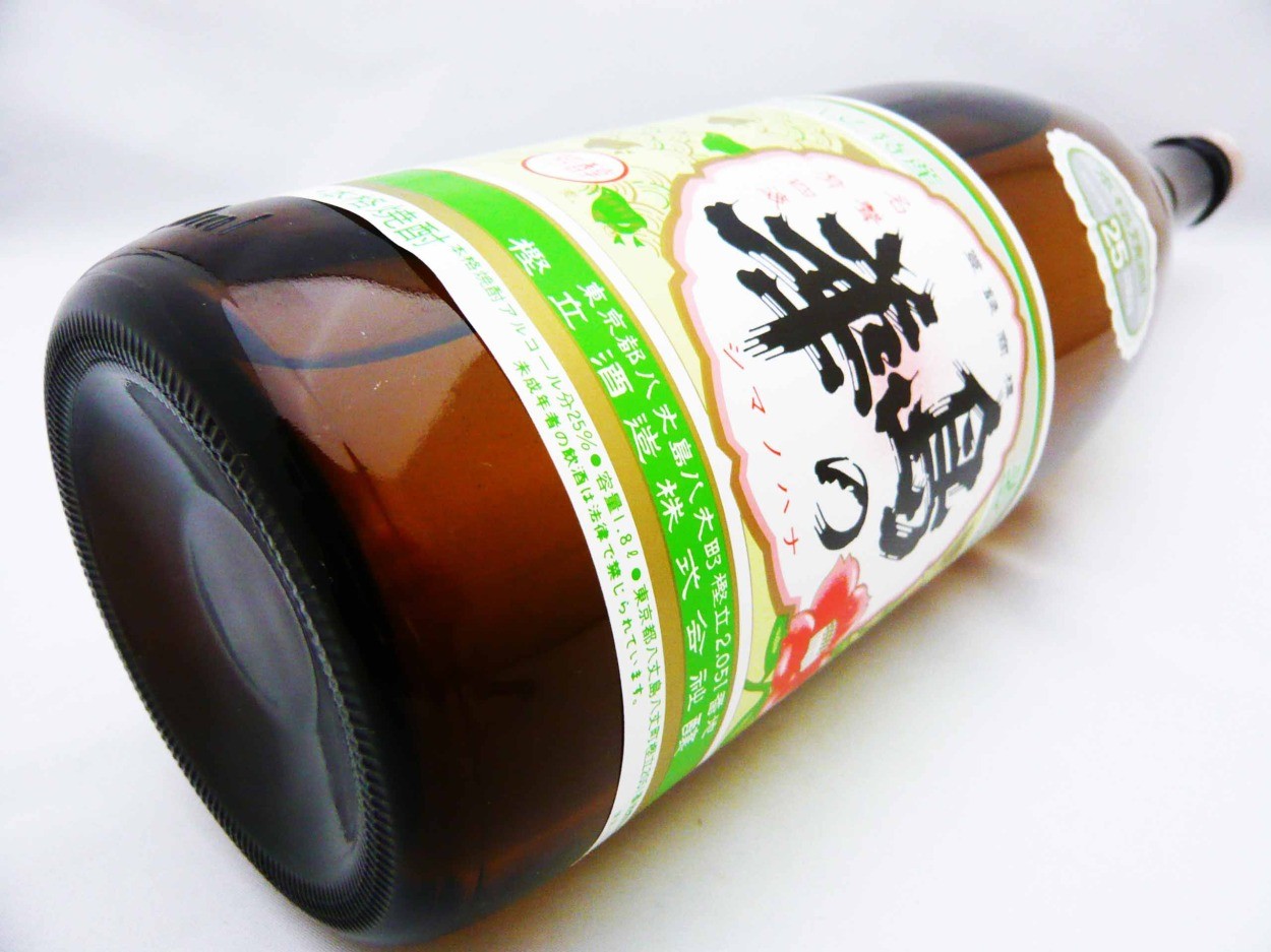 六代目百合 島の華 麦 焼酎 25度 720ml （しまのはな） 八丈島焼酎