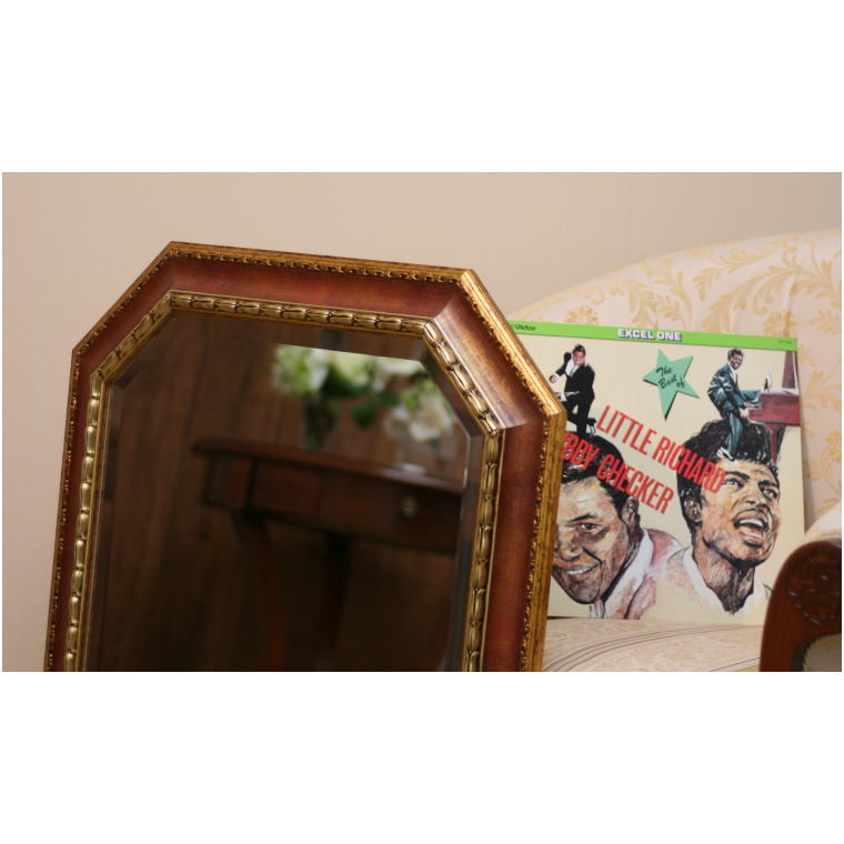 鏡 ミラー ウォールミラー アンティークミラー イタリア製ウォール