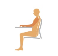 The Posture イスの好ましい座り方