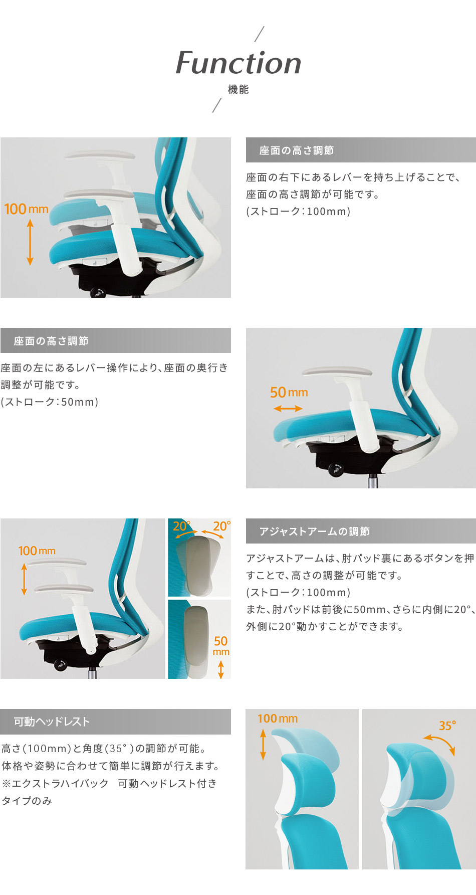 オカムラ Sylphy　シルフィー【背メッシュ用】ランバーサポート　C6519Y 【送料無料】【訪問作業あり】 | オカムラ | 14