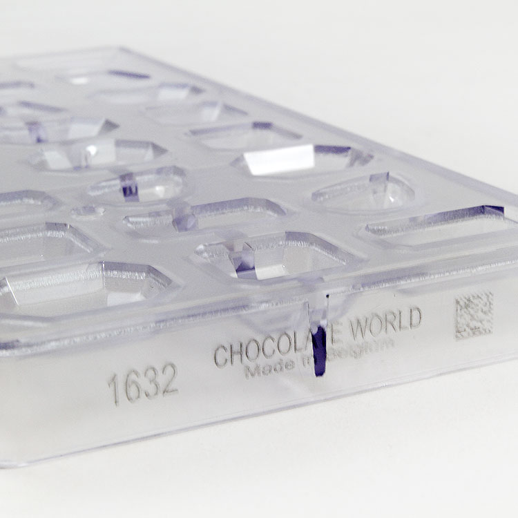 チョコレート型 チョコレートモールド（硬質）ジェム/宝石 18p ＃CW1632 チョコ型 チョコモールド モルド お菓子 ショコラ