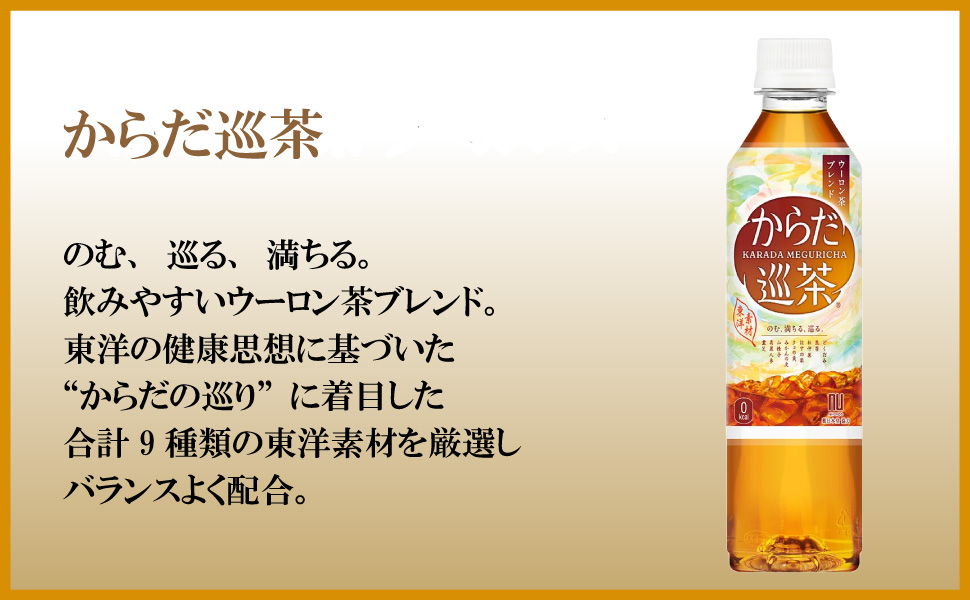 からだ巡茶 410ml 48本 （24本×2ケース） PET お茶 ダイエット 健康茶