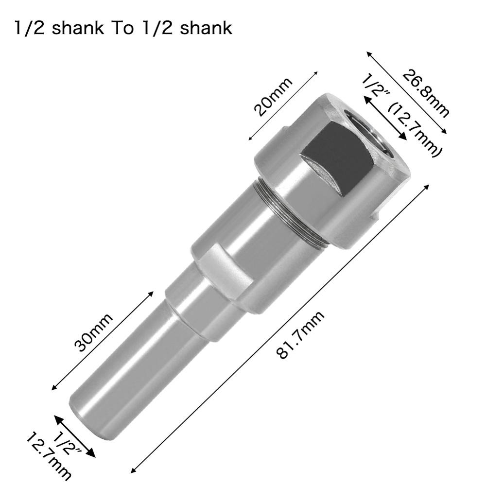 延長ロッド ルータービット＆トリマービット用☆各種6mm,1/4shank,8mm