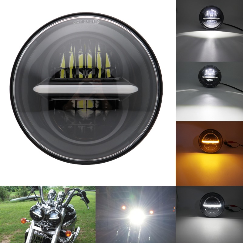 5.75インチ LED ヘッドライト ハーレー スポーツスター 883
