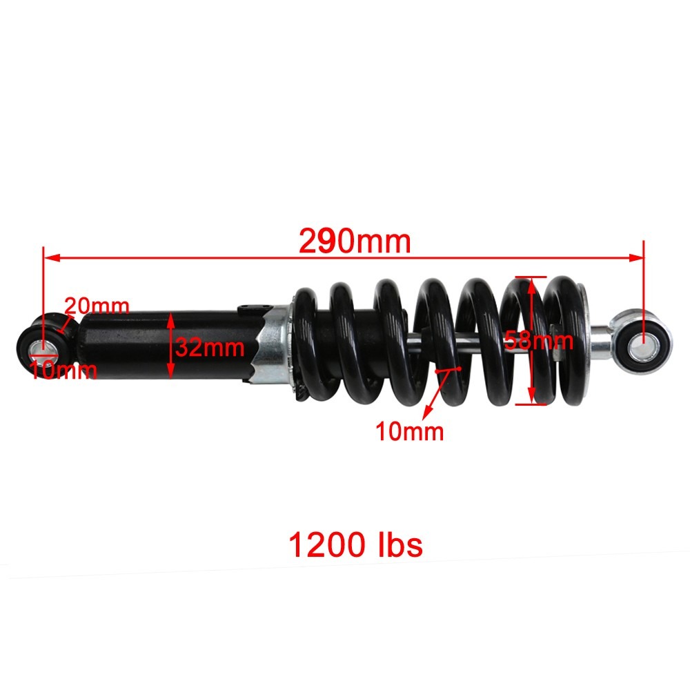 K-189 バイク リアサスペンション 汎用 240/250/260/270/290mm