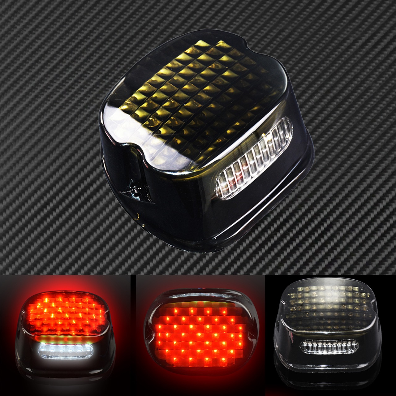 ハーレー レイバックテール ブレーキライト ソフテイル ダイナ スポーツスター Amazon | Eagle Lights HALOZ レイバックLEDテールライト