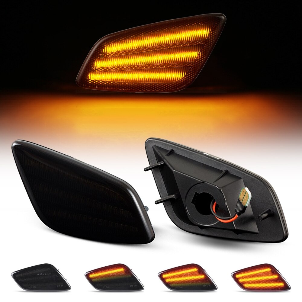 ジープ ラングラー TJ 1997-2006 LED ウインカー ライト ランプ