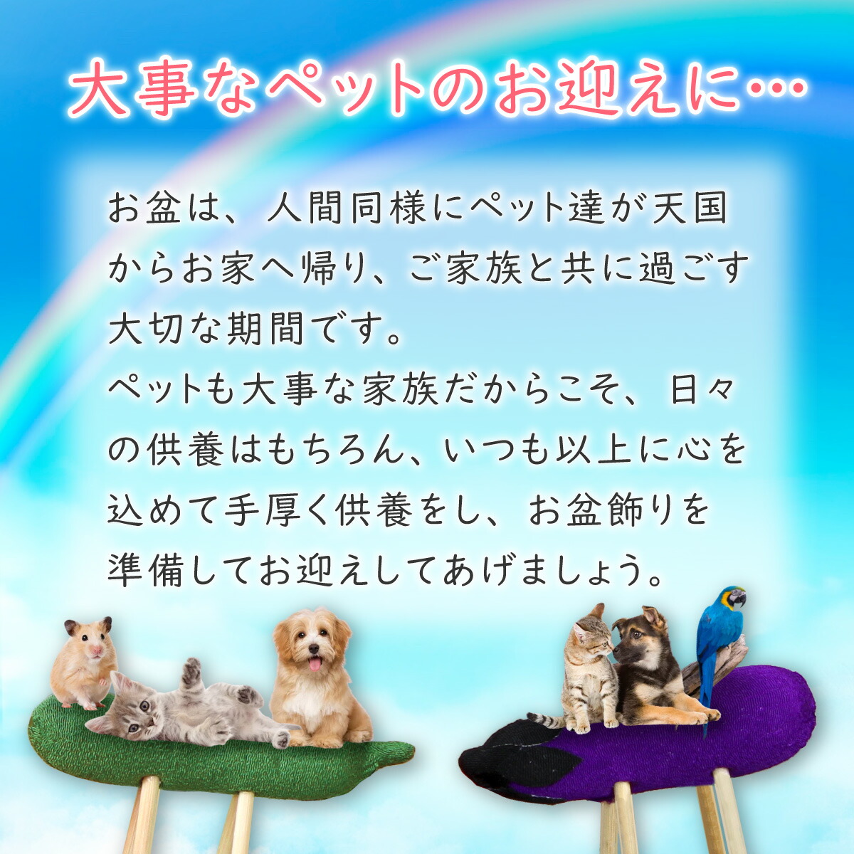 秀〆 お盆 お供え お盆飾り ペット ちりめんセットミニ ペットモダンお盆飾り 初盆セット お供え物 きゅうり なす 迎え火 送り火 麻がら 精霊馬 牛 馬 馬牛 盆ござ 真菰 まこも ほおずき マンション 送料無料 飾り方 期間処分