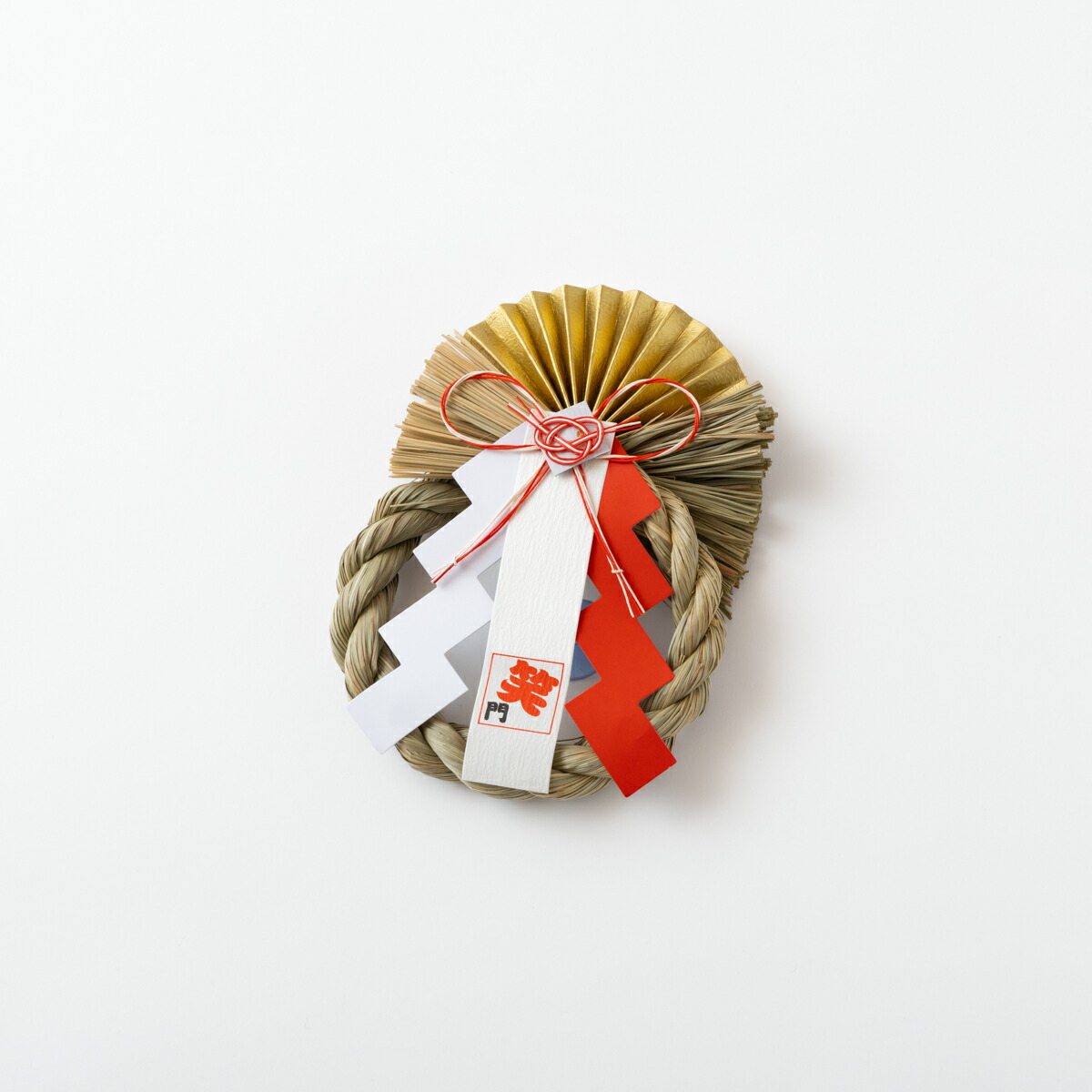 秀〆（HIDESHIME） 正月飾り しめ飾り 玄関飾り リース笑門 リース