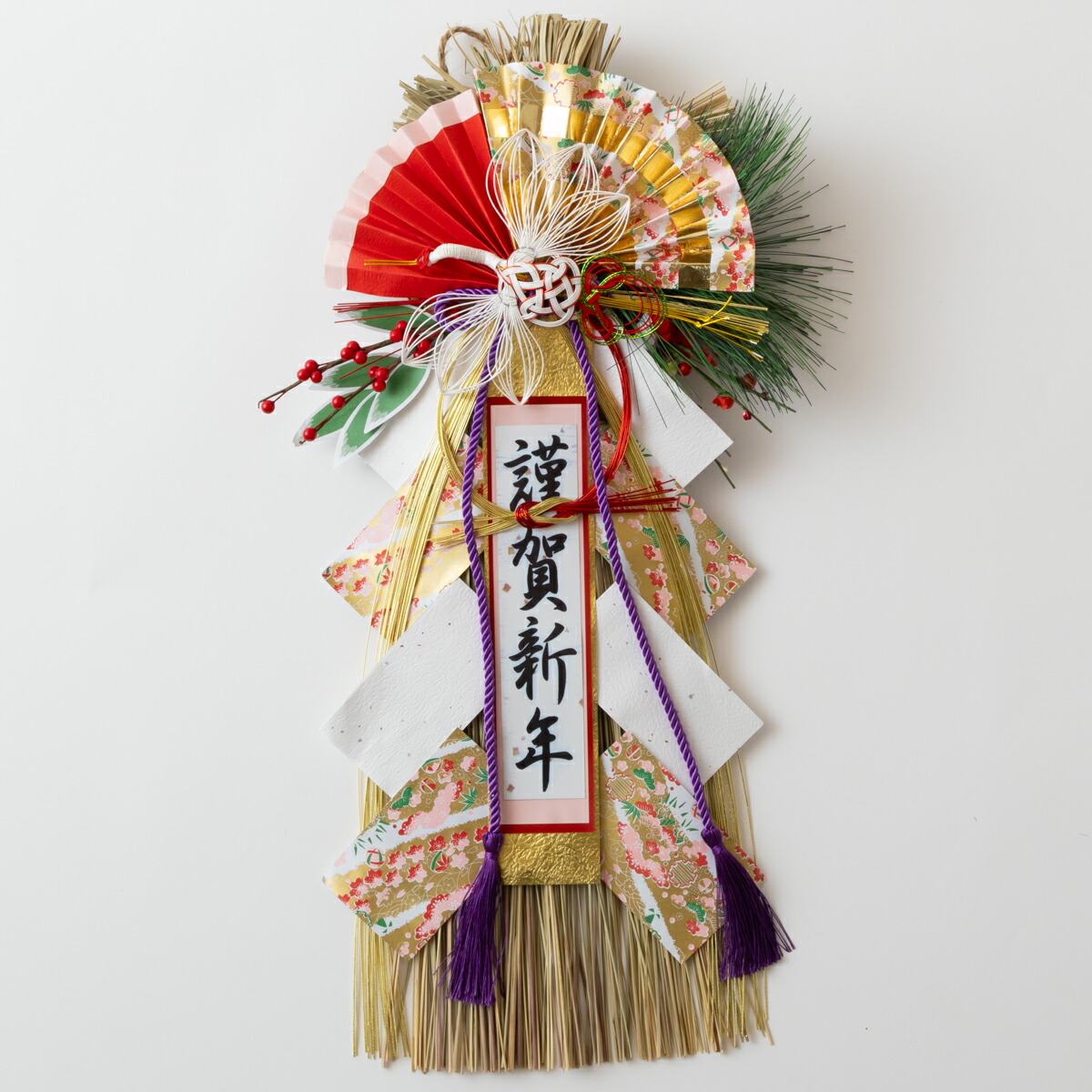 秀〆（HIDESHIME） 正月飾り しめ飾り 玄関飾り 開運飾り （祝寿
