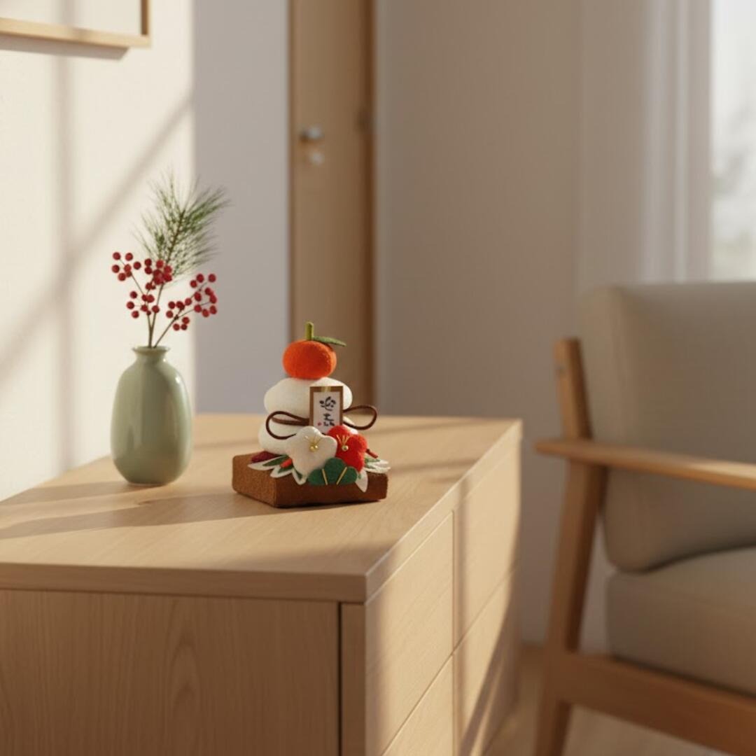 秀〆（HIDESHIME） 正月飾り 正月 置物 玄関 鏡餅 ちりめん おしゃれ