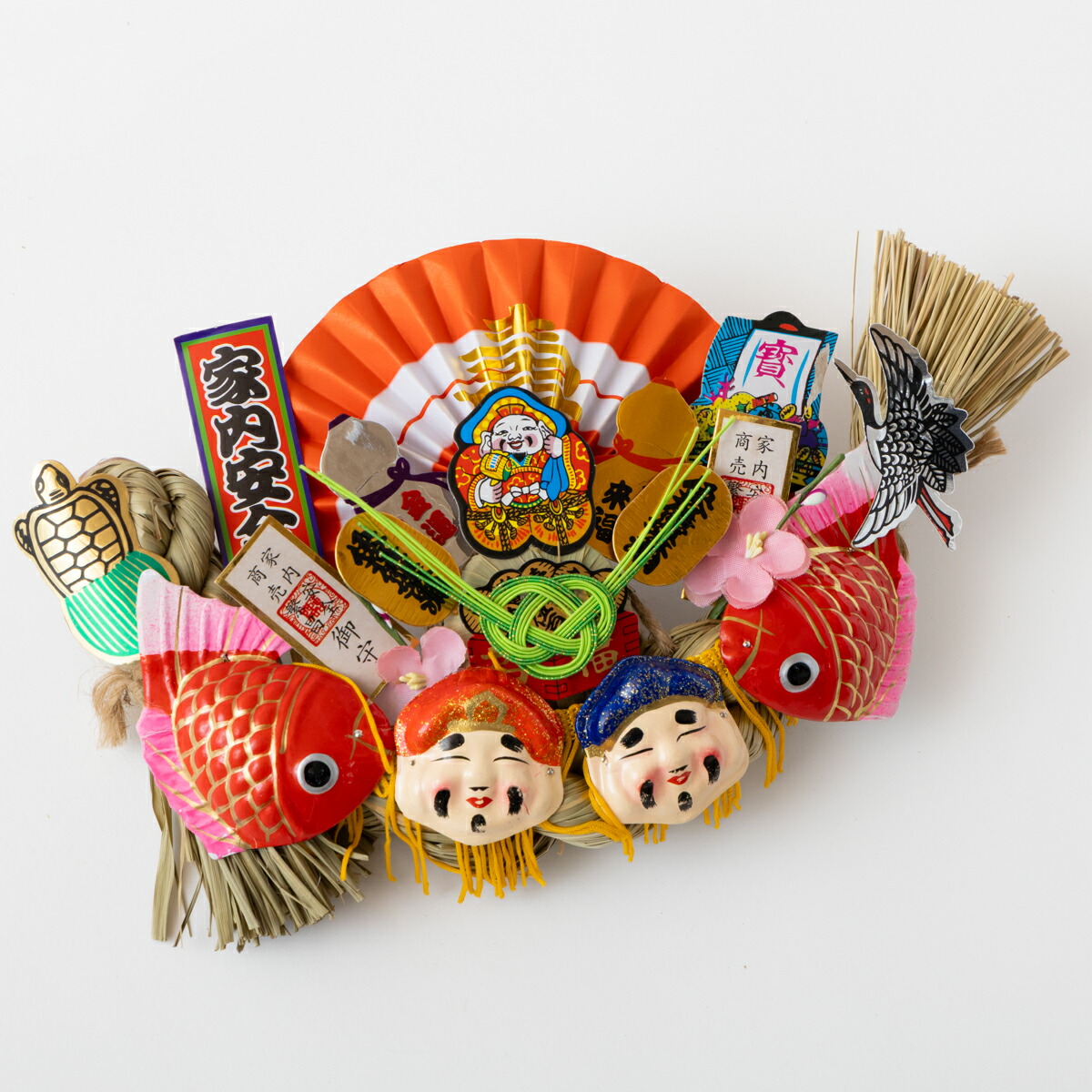 秀〆（HIDESHIME） 正月飾り しめ飾り 神棚飾り ご当地飾り 宝船 ミニ