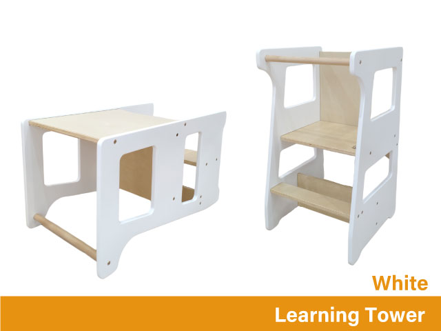 KANGAERU カンガエル Learning Tower ラーニングタワー ホワイト仕様
