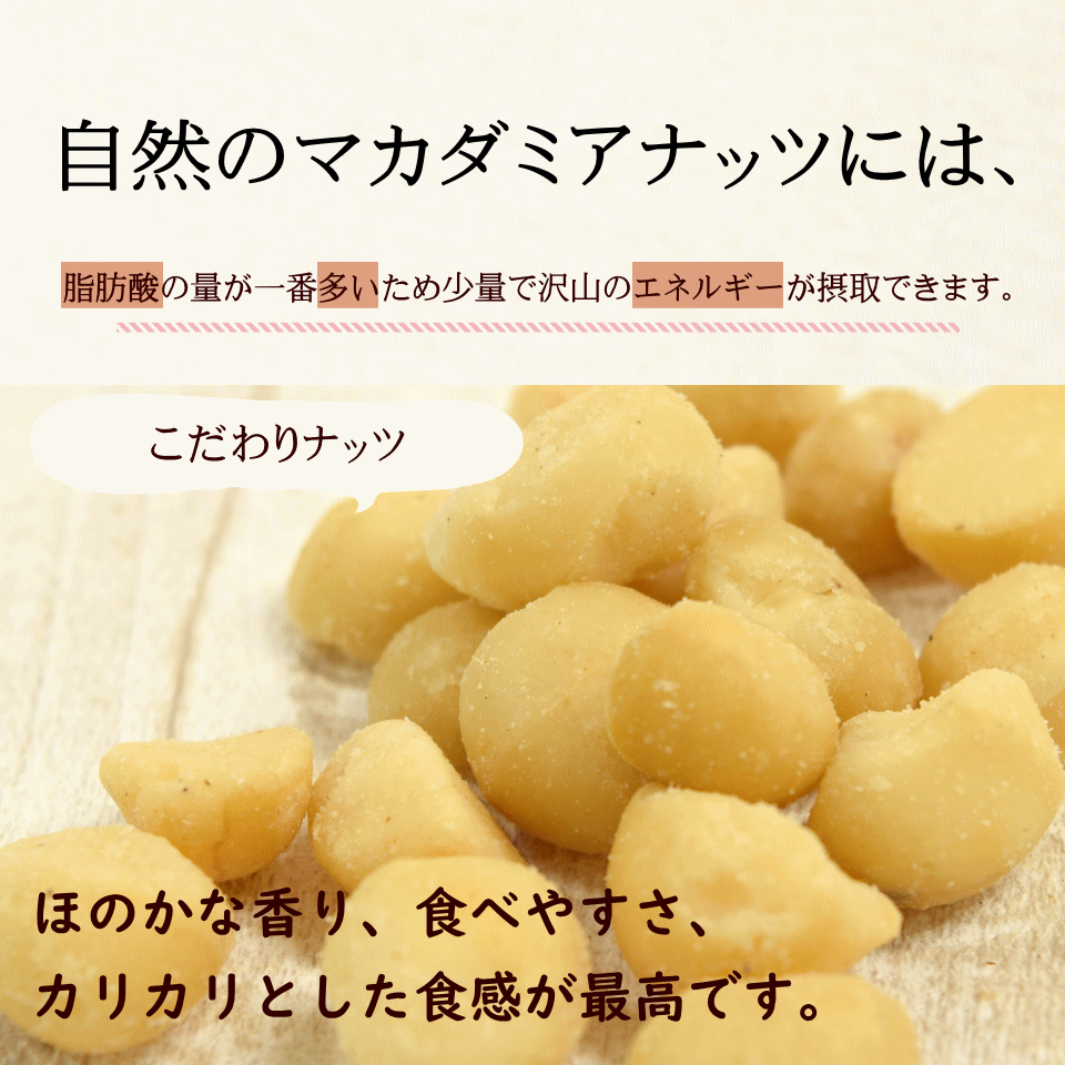 通販でクリスマス ナッツ 有塩 こだわり マカダミアナッツ 500g