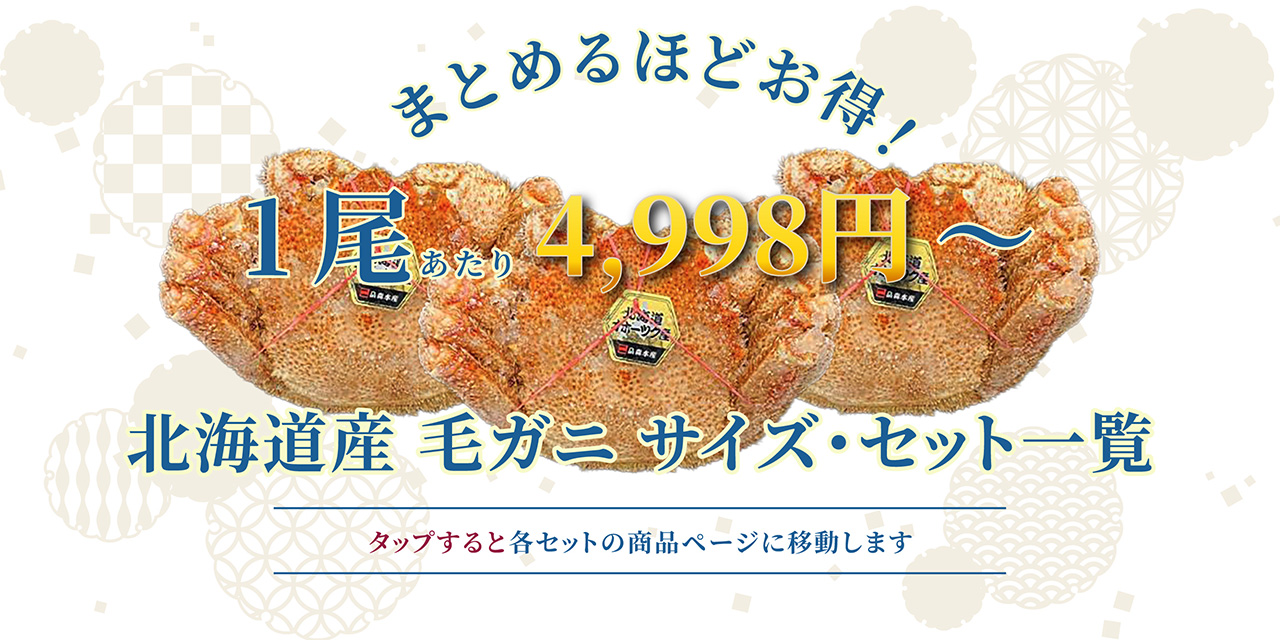 毛ガニ 特大 毛蟹 北海道 けがに 約670g×3尾 計約2kg ボイル 冷凍 カニ