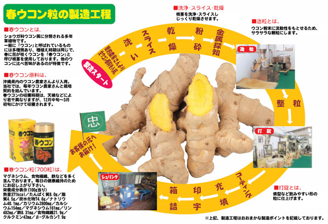 比嘉製茶　ウコン製造工程２