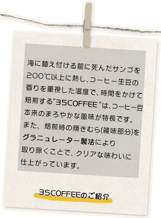 35コーヒー紹介