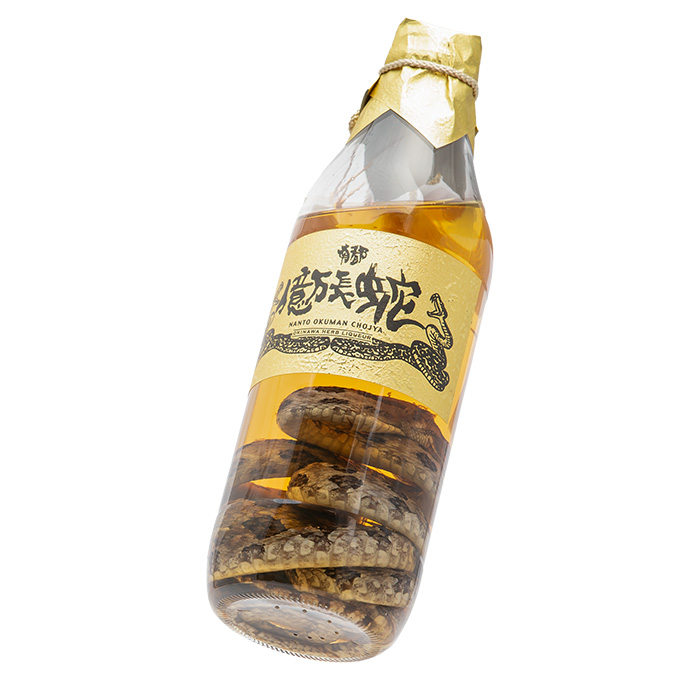 ハブ酒 億万長蛇ハブ入り酒 35度 800ml 送料無料 ウィスキー