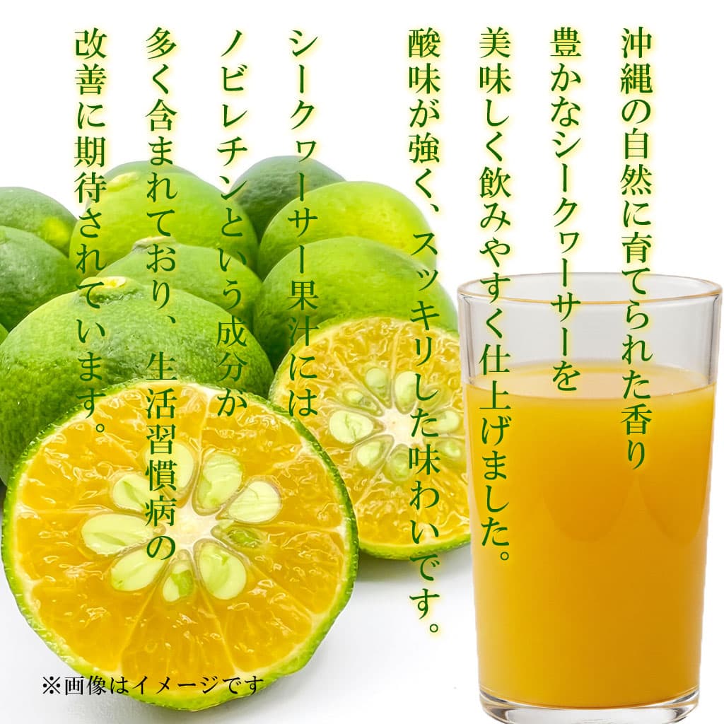 沖縄ハム総合食品 シークワーサー シークヮーサー 原液 500ml×4本
