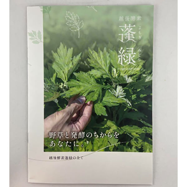 越後酵素 蓬緑(よもぎみどり) パウチタイプ 25ml×7包 酵素ドリンク