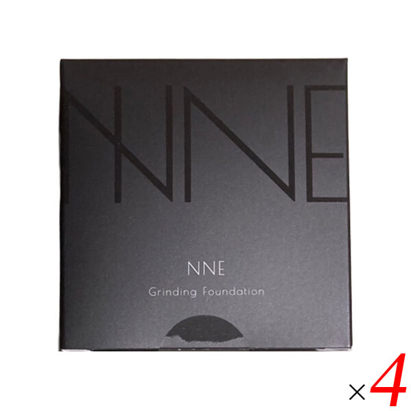 NNE グラインディングファンデーション 14g 4個セット ケース付