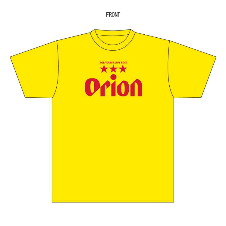 オリオンTシャツ ジョッキ イエロー Mサイズ orion 正規品 : Tz-ocean