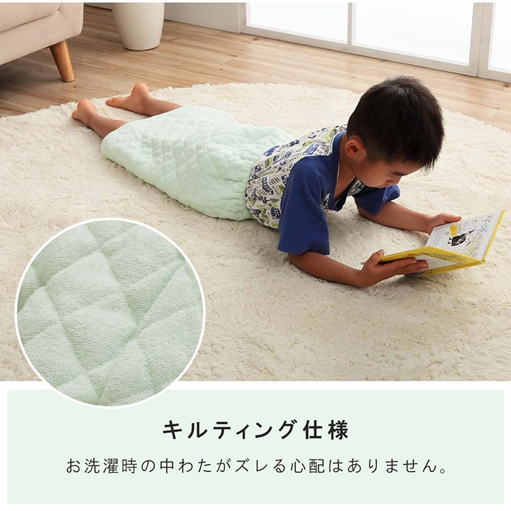 キッズ腹巻Ｌ ベビー用品 キッズ用品 キッズ腹巻 腹巻 寝冷え対策 キルティング タオル地 洗濯可能 洗える｜okirakusa1｜08