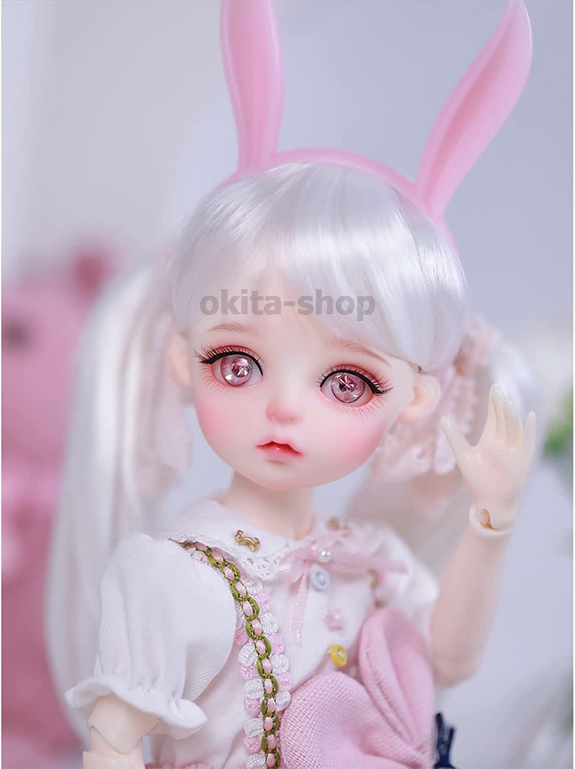 BJDドール 関節人形 BJD 球体関節人形 ドール本体 BJDドール１／6 日常風 可愛いドールジョイント人形 人形本体+服セット+ウィッグ+顔メイク  - クリアランス半額