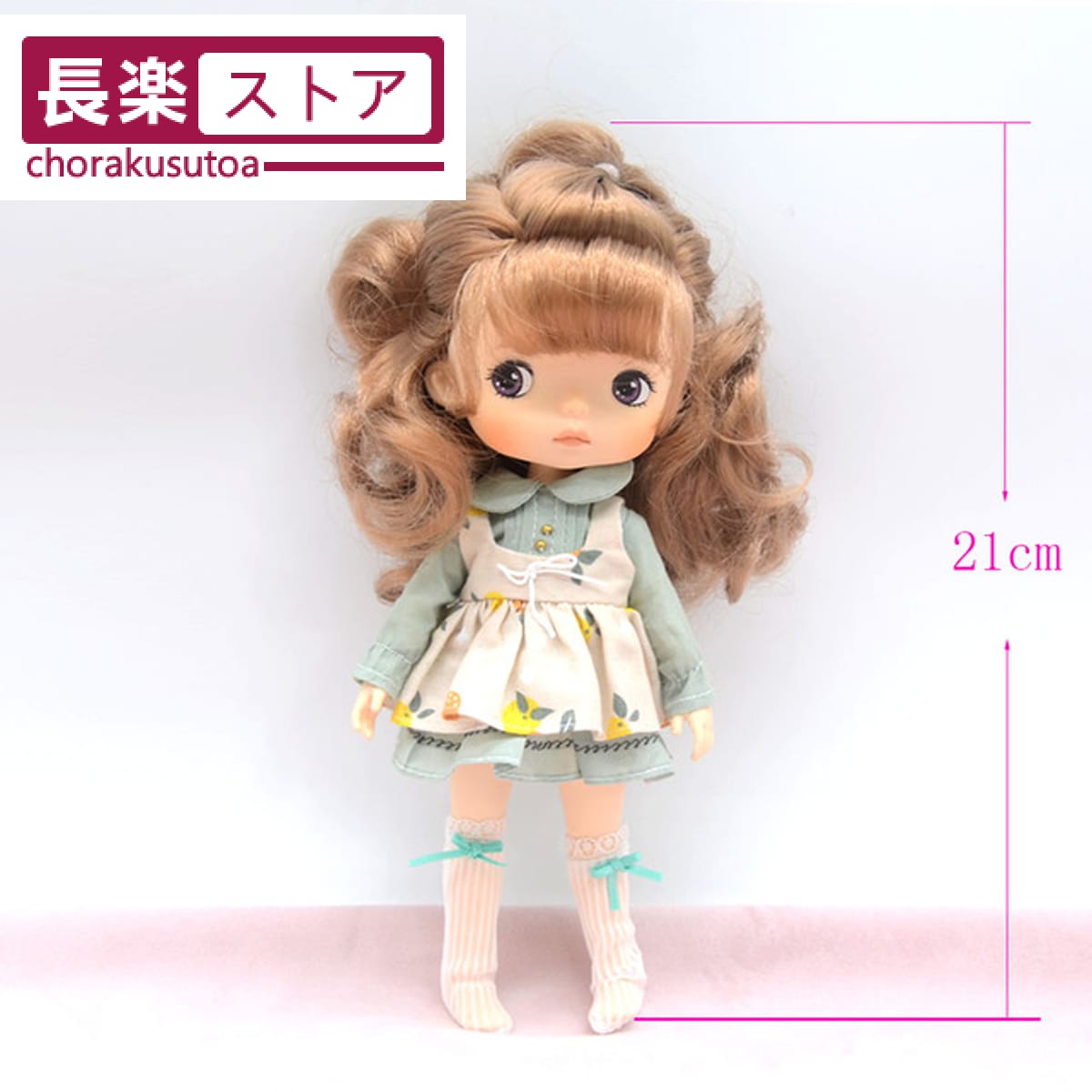 ドール21cm可動ジョイントbjd 1/8メイクアップかわいいアニメ人形ファッションの服おもちゃ : goufltcqmo : 七色の人形屋 - 通販  - Yahoo!ショッピング