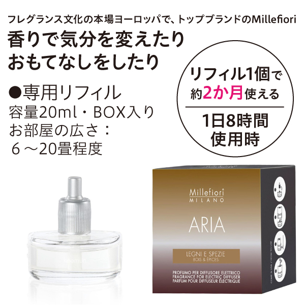 フレグランスリキッド Millefiori ARIA 14RALS アリア専用リフィル 詰