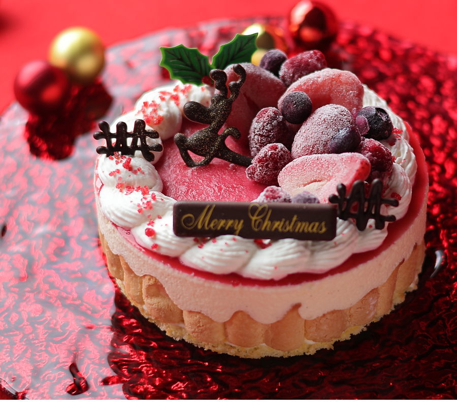 クリスマスケーキ 予約 2024 アイスケーキ バニラフレーズ 15cm