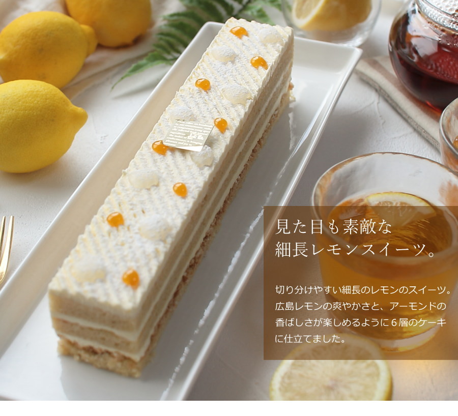 市場 御中元 夏ギフト ボストン 広島レモンスティックケーキ