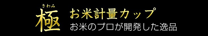 極みお米計量カップ