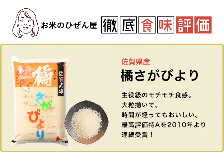 5年産 佐賀県産 橘 さがびより 10kg ( 5kg×2袋 ) 米 送料無料 武雄市