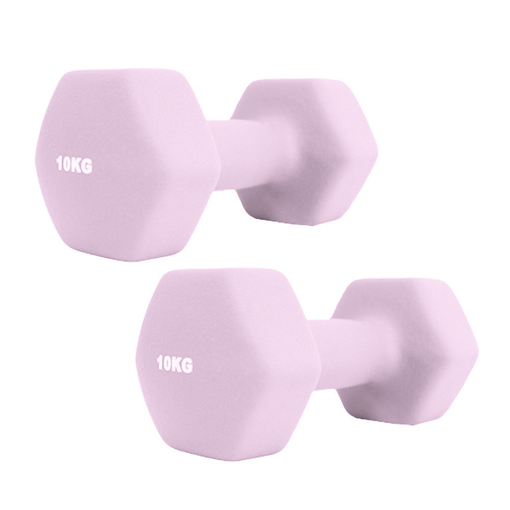 WEIMALL（ウェイモール） ダンベル 10kg 2個セット カラーダンベル