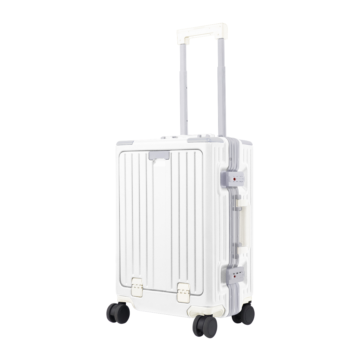 スーツケース フロントオープン Sサイズ キャリーケース 軽量 39L 中型 大型 TSAロック USBポート 多機能 旅行 出張｜okuraya-san-ys｜04