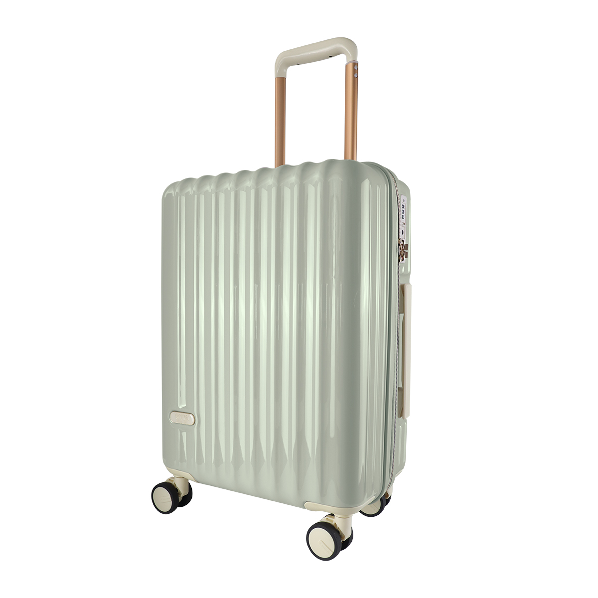 スーツケース 大容量60L Mサイズ 4〜6泊 ブラウン TSAロック 受託手荷物 軽量 おしゃれ ...