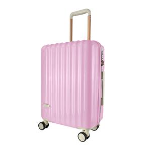 スーツケース 軽量 Sサイズ 39L 1〜2泊 ピンク 機内持ち込みサイズ TSAロック キャリーケ...