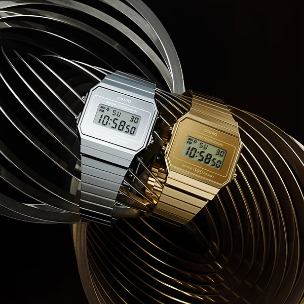 【限定特価】CASIO カシオ A700WEVG-9A デジタルウォッチ スタンダード デジタル 並行輸入品 10年保証 日本未発売 CASIO