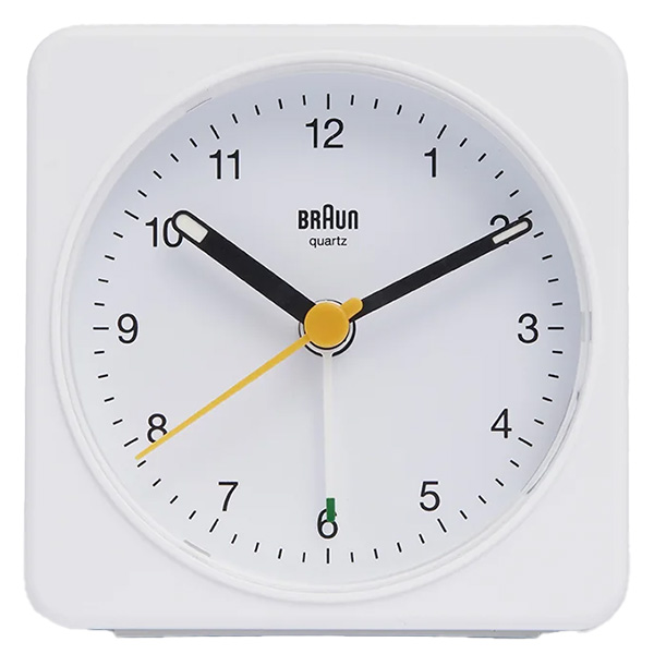 BRAUN（ブラウン） 【並行輸入品】BRAUN クロック BC03W 目覚まし時計