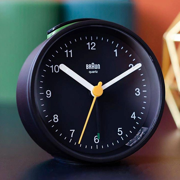 BRAUN（ブラウン） 【並行輸入品】BRAUN クロック BC12B 目覚まし時計