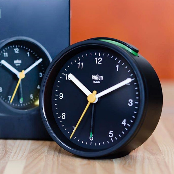 BRAUN（ブラウン） 【並行輸入品】BRAUN クロック BC12B 目覚まし時計