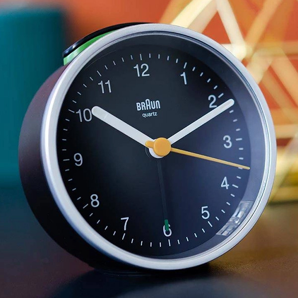 BRAUN（ブラウン） 【並行輸入品】BRAUN クロック BC12SB 目覚まし時計