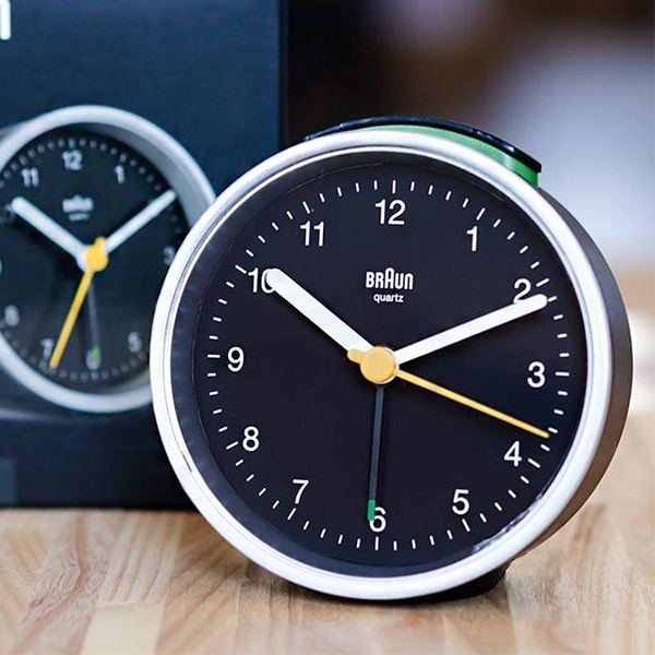 BRAUN（ブラウン） 【並行輸入品】BRAUN クロック BC12SB 目覚まし時計