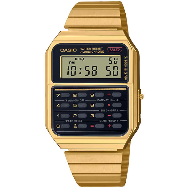 【箱なし】【メール便選択で送料無料】CASIO カシオ 海外モデル 腕時計 CA-500WEG-1A メンズ レディース STANDARD スタンダード チープカシオ チプカシ クオーツ