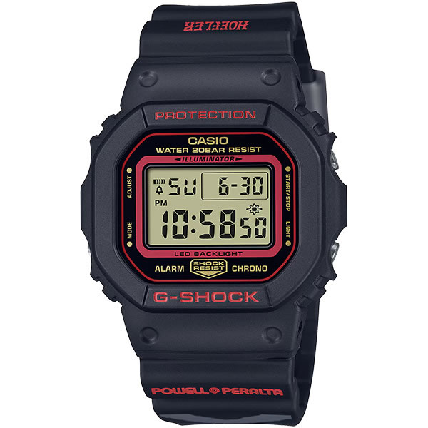 Yahoo! Yahoo!ショッピング(ヤフー ショッピング)CASIO カシオ 腕時計 海外モデル DW-5600KH-1 メンズ G-SHOCK ジーショック KELVIN HOEFLER × POWELL PERALTA コラボ クオーツ （国内品番 DW-5600KH-1JR）