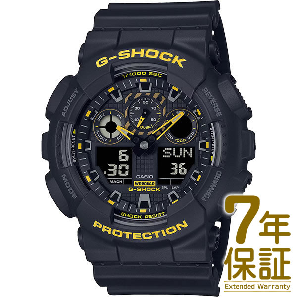【国内正規品】CASIO カシオ 腕時計 GA-100CY-1AJF メンズ G-SHOCK ジーショック Caution Yellow クオーツ
